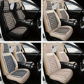 Housses de voiture universelles pour toutes les saisons, ensemble complet de protecteurs à couverture complète, comprend des housses amovibles,(Noir/Gris/Beige/Bleu)