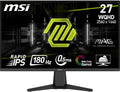 MSI MAG 275QF Écran Gaming 27 WQHD - Dalle Rapid IPS 2560 x 1440, 180 Hz / 0,5 ms (GtG, Min.), Gamme de Couleurs sRGB 101 pour cent, AMD FreeSync, HDR Ready - DisplayPort 1.4, HDMI 2.0b (WQHD 144Hz)