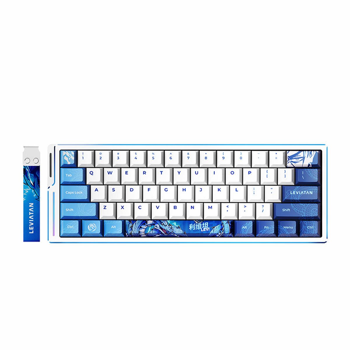 ATK EDGE 60 HE Esports Magnetic Keyboard LEVIATAN(Bleu/Blanc)
