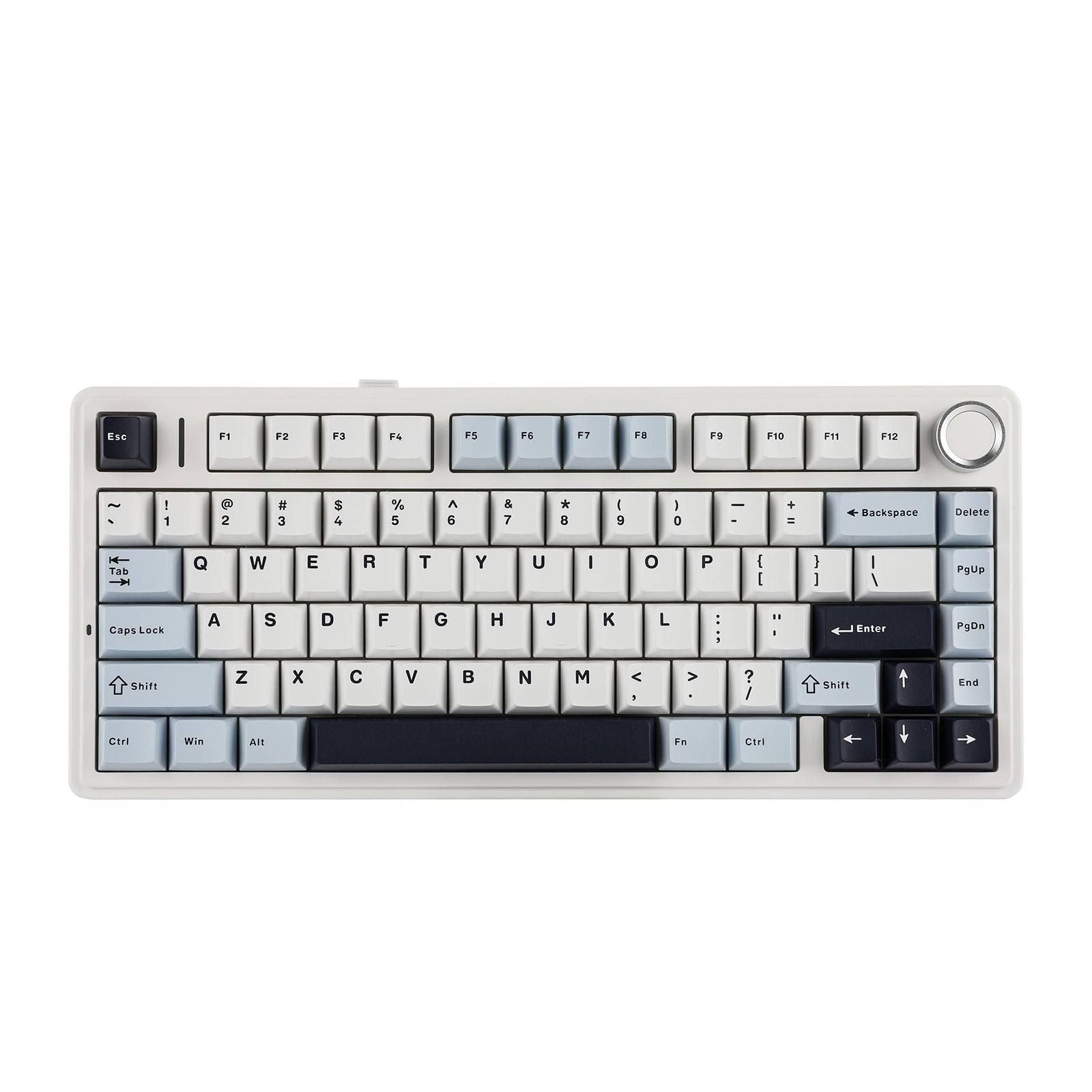 AULA F75 Glacier Blue(Gris/Bleu/Noir)
