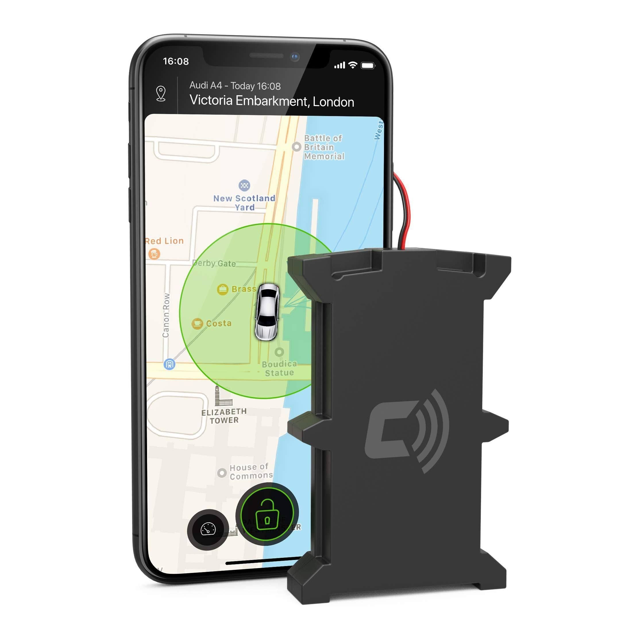 Basic Traceur GPS Voiture. Alarme Voiture  Antivol Voiture. Trace Votre Voit... Carlock(Noir)