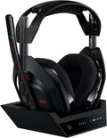 Logitech G Astro A50 LIGHTSPEED, casque gaming sans fil + station d’accueil (Gen 5), PRO-G GRAPHENE, basculement entre 3 systèmes, USB-C vers Xbox, PS5, PC, Nintendo Switch, Switch 2, Bluetooth - Noir(Noir)