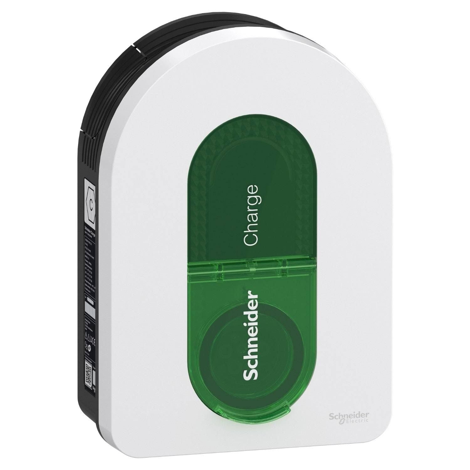 Borne de recharge véhicule électrique Schneider Charge evh5a22n400f(Blanc/Vert/Noir)